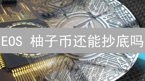 EOS 柚子币还能抄底吗？90%的人都忽略了这3个最佳买入时机！